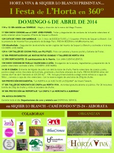 1ª FESTA DE L´HORTA 360º