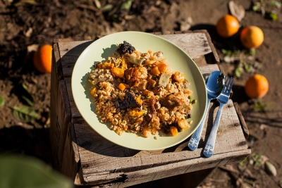 arroz con calabaza, especialidad valenciana